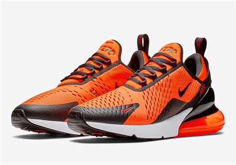 nike air max 270 weiß orange 37|air max 270 black orange.